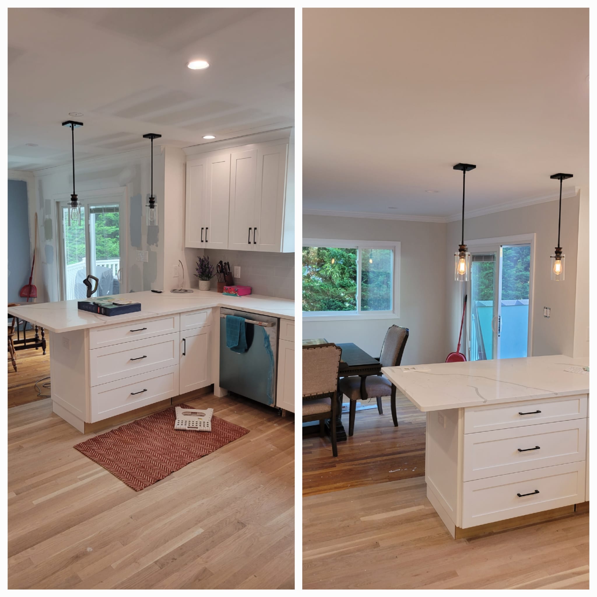 Cabinets painting project