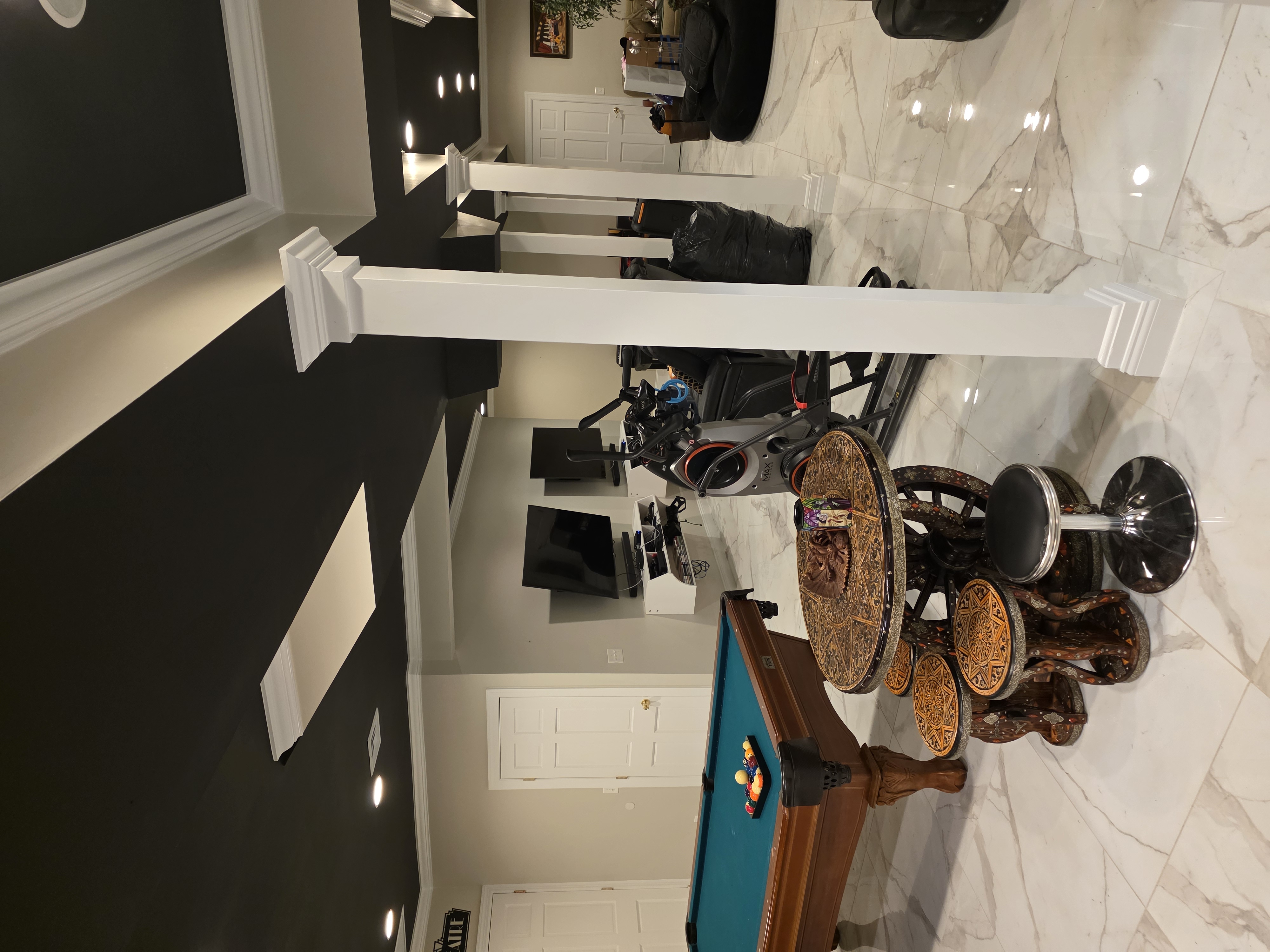 Interior painting project