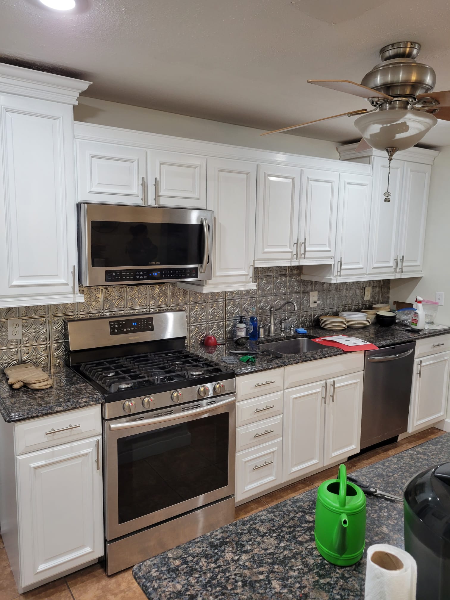 Cabinets painting project