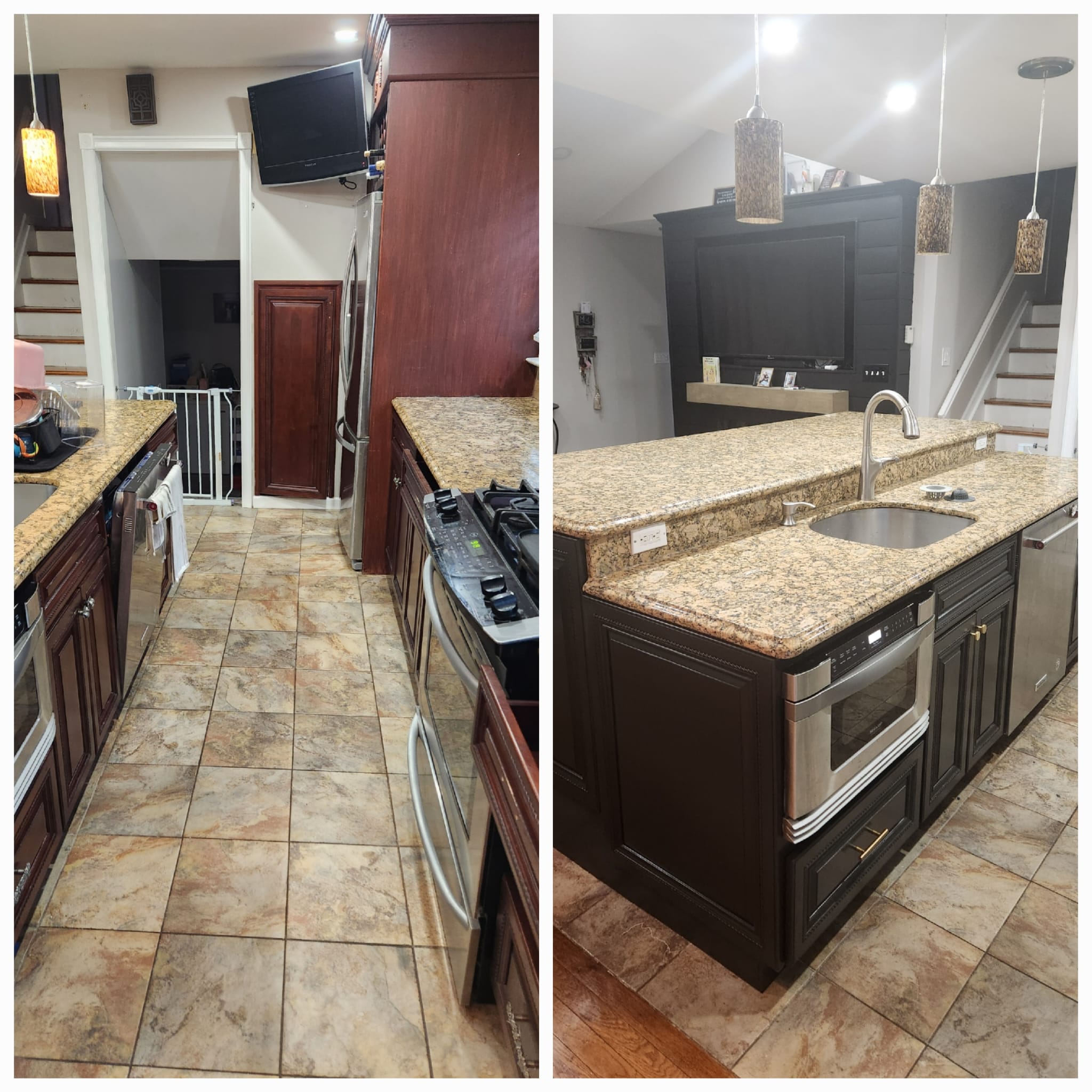 Cabinets painting project