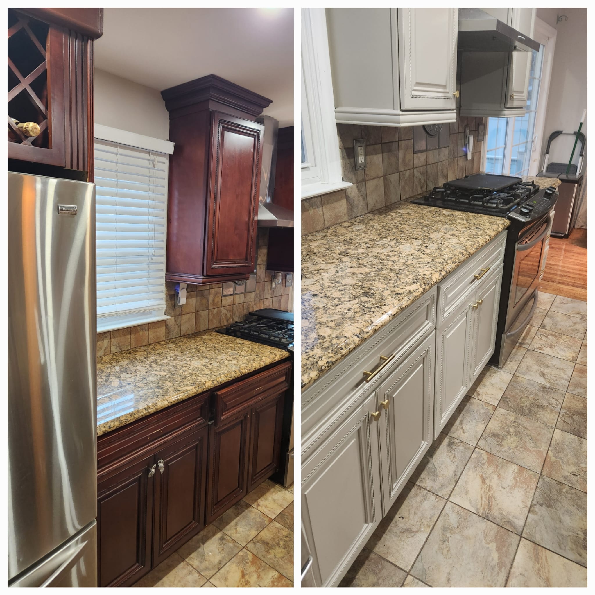 Cabinets painting project
