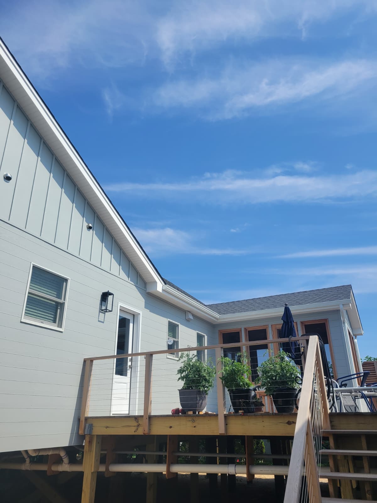 Exterior painting project