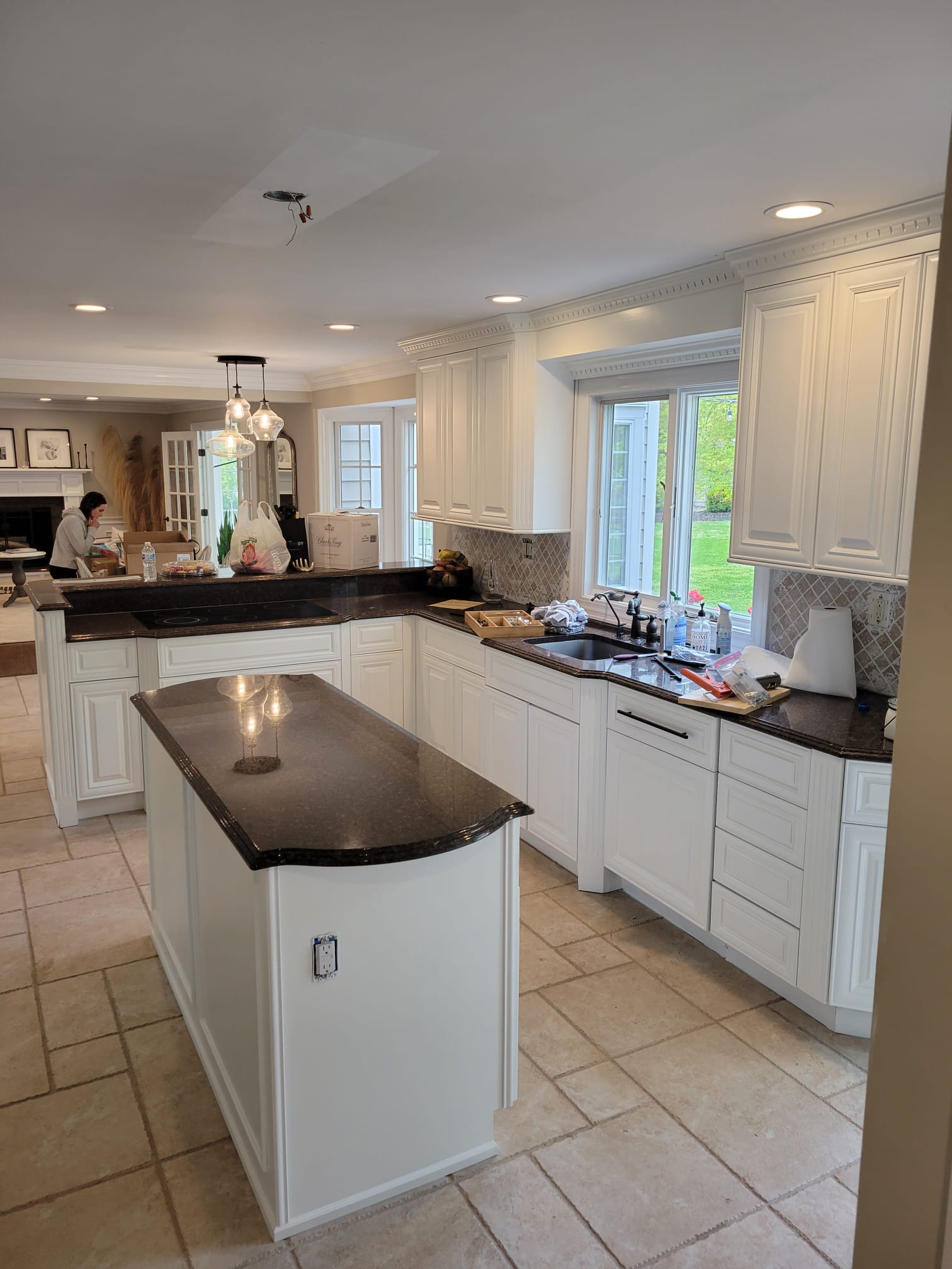 Cabinets painting project
