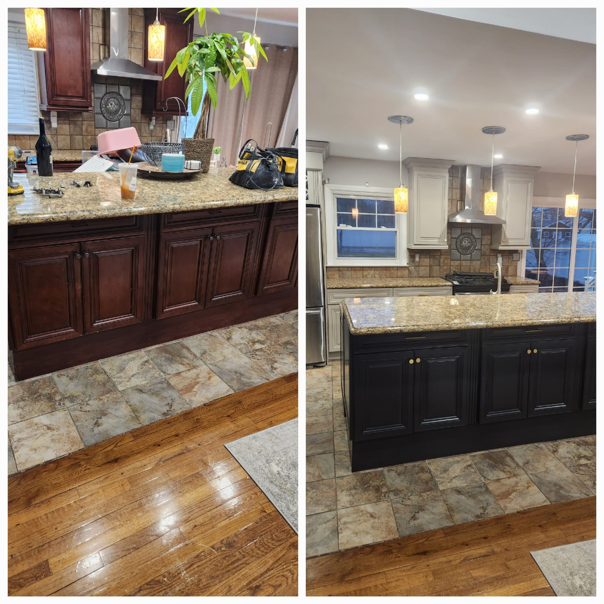 Cabinets painting project